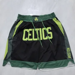Boston Celtics 2025 City Edition Pocket Black Basketball Shorts - product photo Boston Celtics 2025 City Edition – Schwarze Basketball-Shorts im Taschenformat