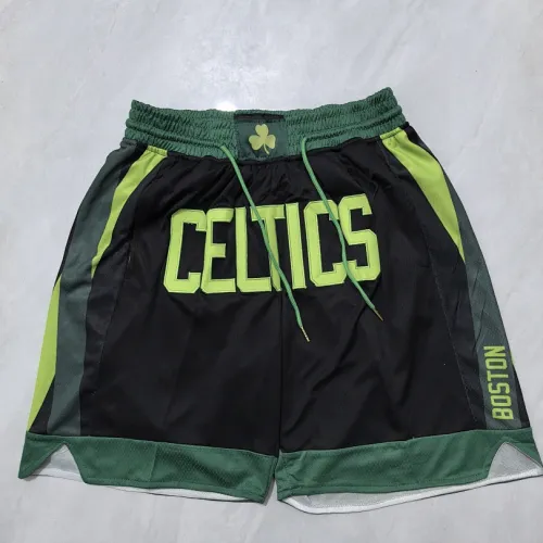 Boston Celtics 2025 City Edition Pocket Black Basketball Shorts
