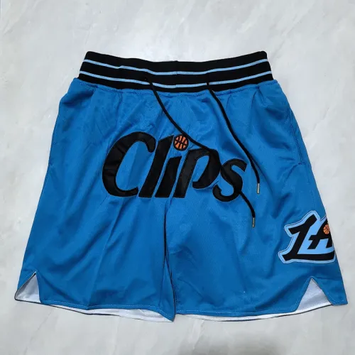 LA Clippers 2025 City Edition Pocket Blue Basketball Shorts