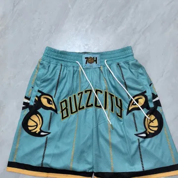 Pantalones cortos de baloncesto «City Edition» de los Charlotte Hornets 2025, color verde «Pocket»