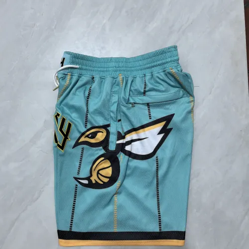 Pantalones cortos de baloncesto «City Edition» de los Charlotte Hornets 2025, color verde «Pocket»