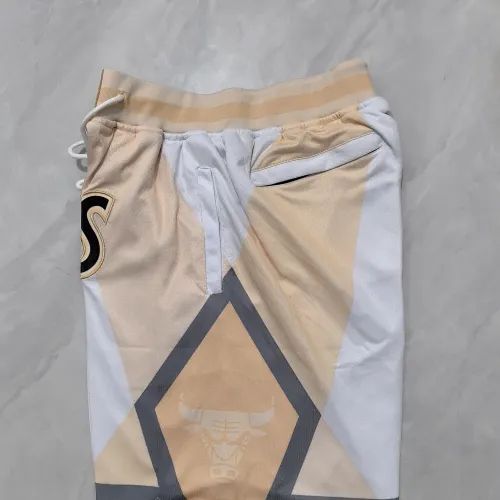 Chicago Bulls 2025 City Edition Pocket Cream Basketball Shorts