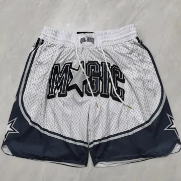 Orlando Magic 2025 City Edition Pocket White Stripe Basketball Shorts