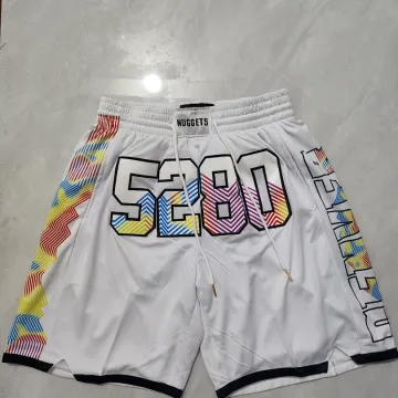 Denver Nuggets 2025 City Edition Pocket White Basketball Shorts