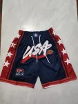 NBA All-Star Jerseys Pocket Blue Basketball Shorts NBA All-Star Jerseys Pocket Blue Basketball Shorts