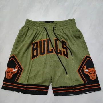 Chicago Bulls Pocket Green Basketball Shorts
