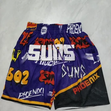 Pantalones cortos de baloncesto morados de los Phoenix Suns