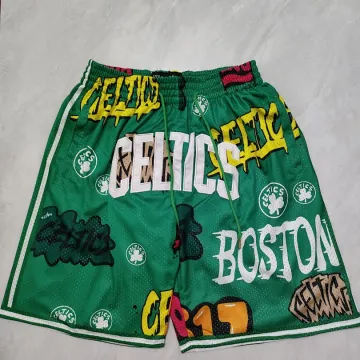 Pantalones cortos de baloncesto «Pocket Green» de los Boston Celtics