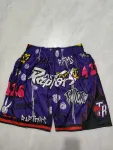 Toronto Raptors Pocket Purple Basketball Shorts Toronto Raptors Pocket Purple Basketball Shorts