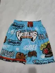 Memphis Grizzlies Pocket Blue Basketball Shorts Memphis Grizzlies Pocket Blue Basketball Shorts