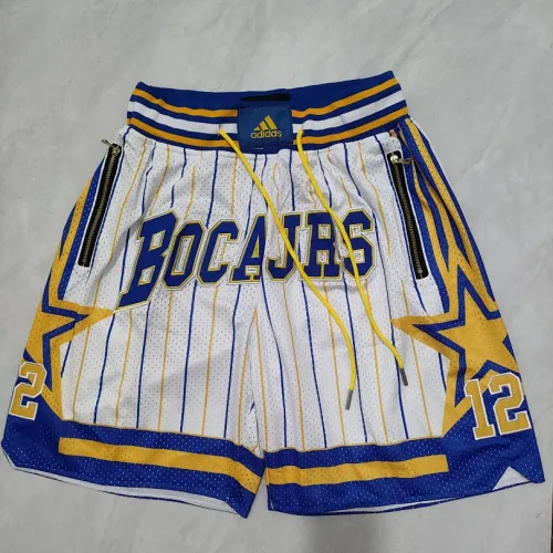 Indiana Pacers Pocket White Basketball Shorts