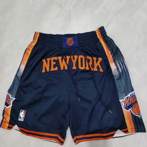 New York Knicks Pocket Navy Basketball Shorts