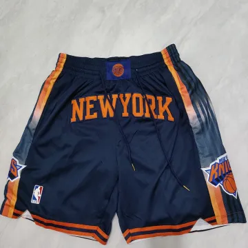Pantalones cortos de baloncesto «Pocket Navy» de los New York Knicks
