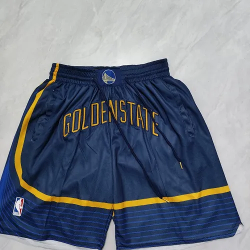 Golden State Warriors Pocket Navy Basketball Shorts