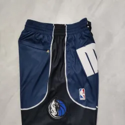 Dallas Mavericks Pocket Navy Basketball Shorts - product photo Dallas Mavericks Pocket Navy Basketball Shorts