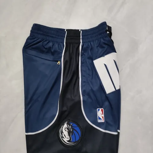 Dallas Mavericks Pocket Navy Basketball Shorts