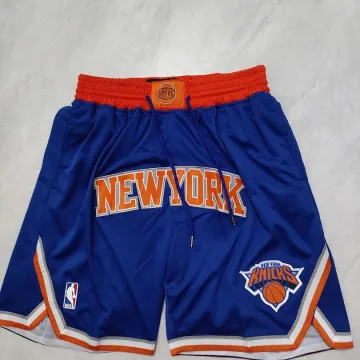 New York Knicks Pocket Blue Basketball Shorts