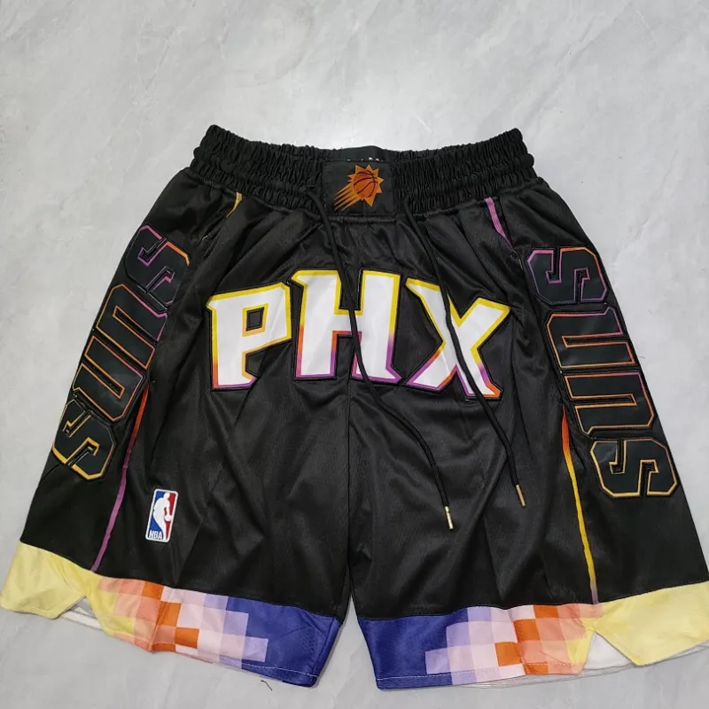 Phoenix Suns Pocket Navy Basketball Shorts