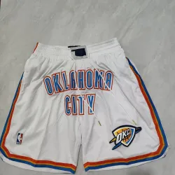 New York Knicks Pocket White Basketball Shorts - product photo New York Knicks Pocket White Basketball Shorts