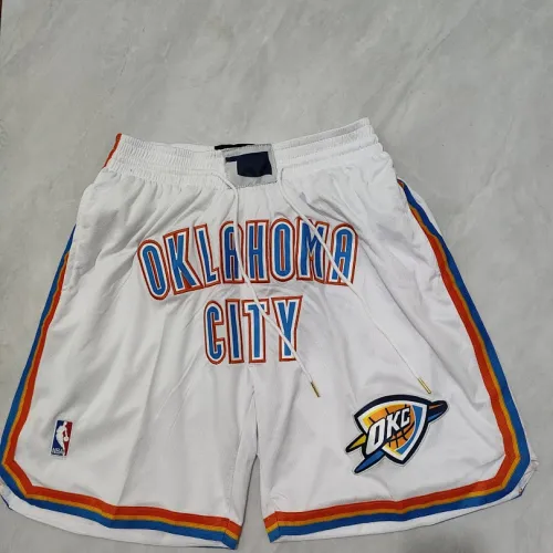New York Knicks Pocket White Basketball Shorts