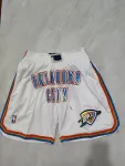 Pantaloncini da basket bianchi da tasca dei New York Knicks New York Knicks Pocket White Basketball Shorts