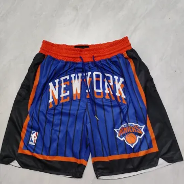New York Knicks City Edition Pocket Blue Basketball Shorts