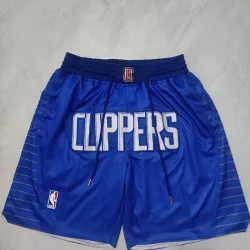 LA Clippers Pocket Blue Basketball Shorts - product photo LA Clippers Pocket Blue basketbalshort