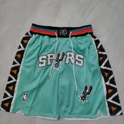 San Antonio Spurs City Edition Pocket Green Basketball Shorts - product photo Short de basket-ball vert « City Edition » des San Antonio Spurs (format poche)