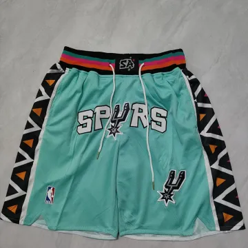 San Antonio Spurs City Edition Pocket Green Basketball Shorts
