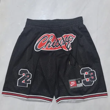 Chicago Bulls Pocket Black Basketball Shorts