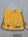 Pantaloncini da basket gialli dei Los Angeles Lakers Pantaloncini da basket gialli dei Los Angeles Lakers