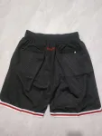Chicago Bulls Throwback Pocket Black Basketball Shorts