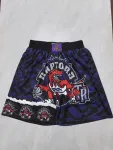 Pantaloncini da basket Toronto Raptors Pocket Purple Toronto Raptors Pocket Purple Basketball Shorts