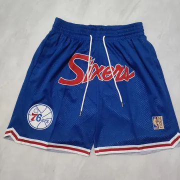 Pantaloncini da basket blu "Throwback" dei Philadelphia 76ers