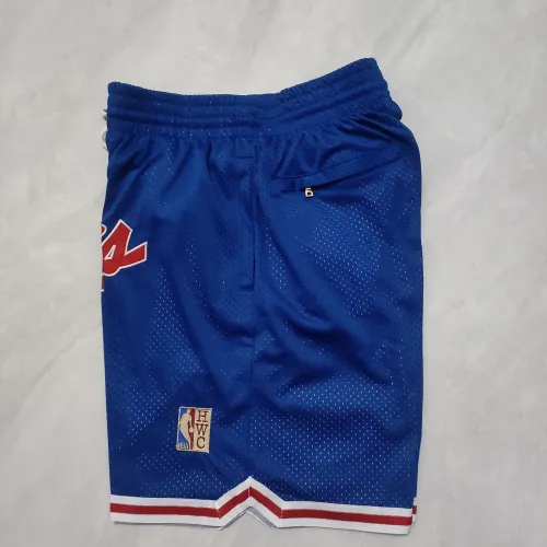 Pantaloncini da basket blu "Throwback" dei Philadelphia 76ers