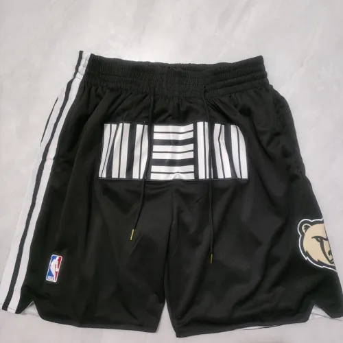 Memphis Grizzlies 2024 City Edition Pocket Black Basketball Shorts