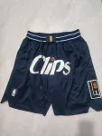 LA Clippers 2024 City Edition Pocket Blue Basketball Shorts