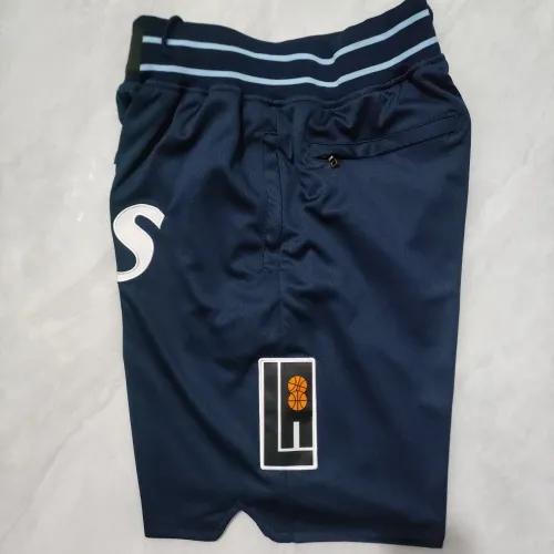 LA Clippers 2024 City Edition Pocket Blue Basketball Shorts