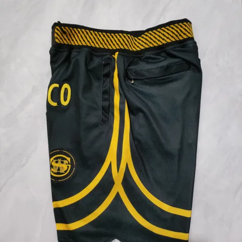 Golden State Warriors 2024 City Edition Pocket Blue Basketball Shorts