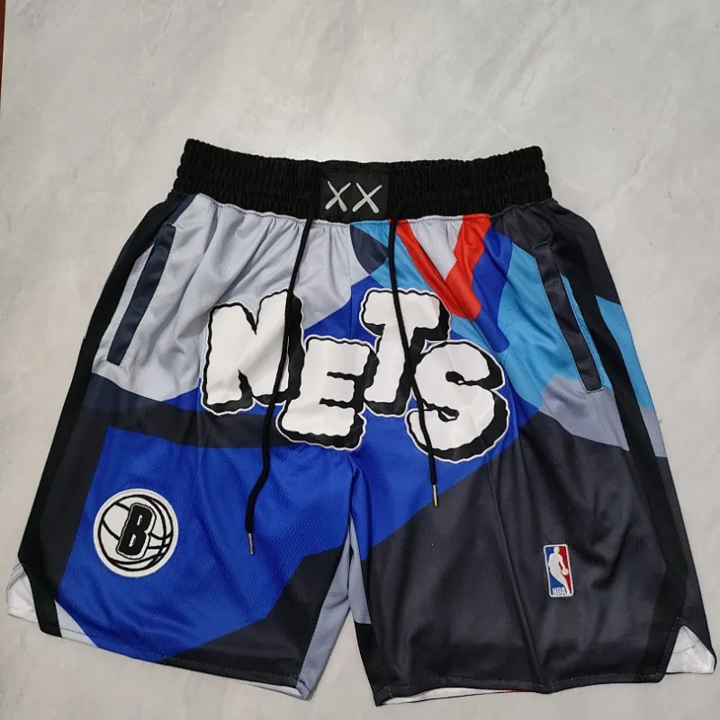 Brooklyn Nets 2024 City Edition Pocket Basketball Shorts