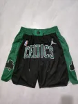 Boston Celtics City Edition Pocket Black Basketball Shorts Boston Celtics City Edition Pocket Black Basketball Shorts