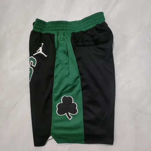 Boston Celtics City Edition Pocket Black Basketball Shorts