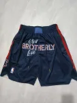 Philadelphia 76ers 2024 Pocket Navy Basketball Shorts Philadelphia 76ers 2024 Pocket Navy Basketball Shorts