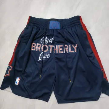 Philadelphia 76ers 2024 Pocket Navy Basketball Shorts