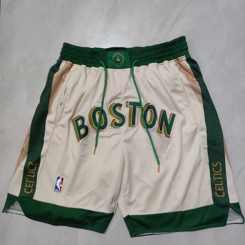 Boston Celtics City Edition Cream Basketball Shorts