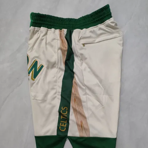 Boston Celtics City Edition Cream Basketball Shorts