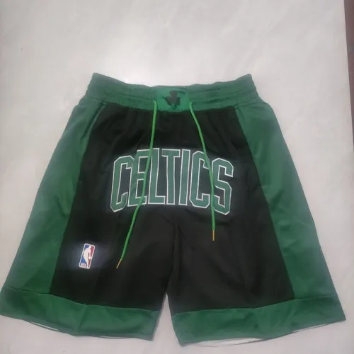 Calções de basquetebol pretos de bolso «City Edition» dos Boston Celtics