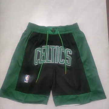 Boston Celtics City Edition Pocket Black Basketball Shorts