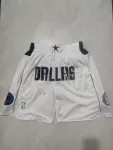Dallas Mavericks Pocket White Basketball Shorts Dallas Mavericks Pocket White Basketball Shorts