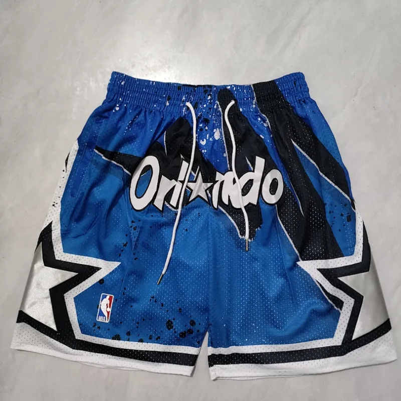 Orlando Magic Pocket Blue Basketball Shorts